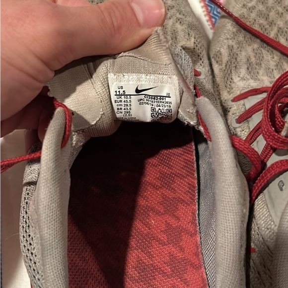 Alabama Team Issues Zoom Pegasus 36 Size 11.5 - Picture 3 of 4